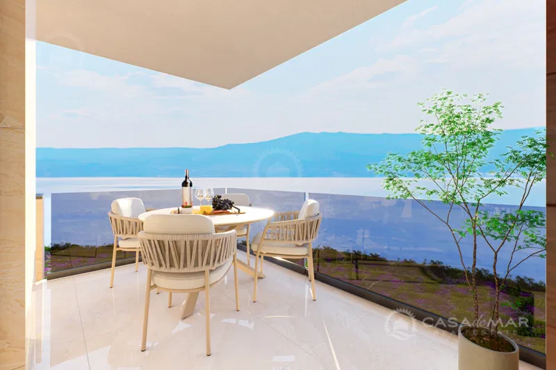 Prva vrsta do morja! Ekskluziven penthouse s panoramskim razgledom - Novi Vinodolski – 2