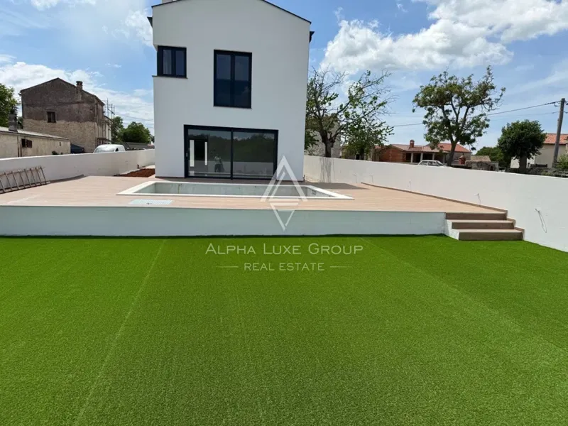 Istria, Svetvinčenat: Modern Villa with Pool in Režanci – 2