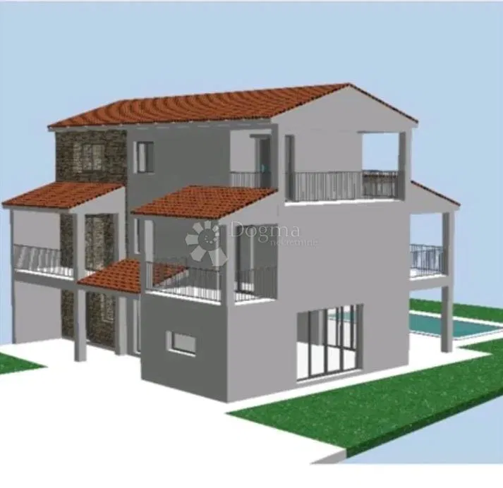 Istrian stone house with great potential and conceptual project - Barban – 2