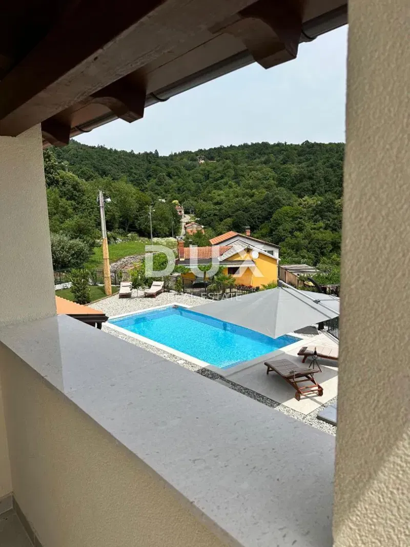 OPATIJA, POLJANE - Gyönyörű villa medencével és tengerre néző kilátással, félreeső helyen, Opatija közelében – 2