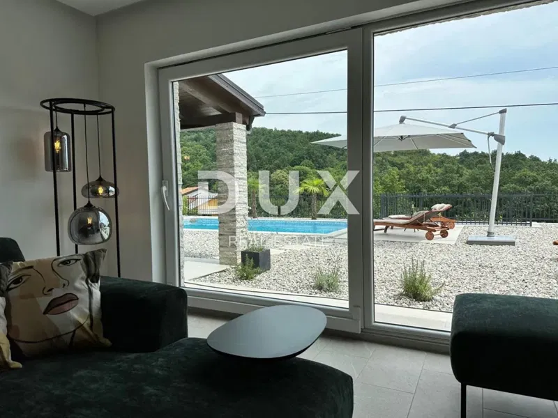 OPATIJA, POLJANE - Gyönyörű villa medencével és tengerre néző kilátással, félreeső helyen, Opatija közelében – 3
