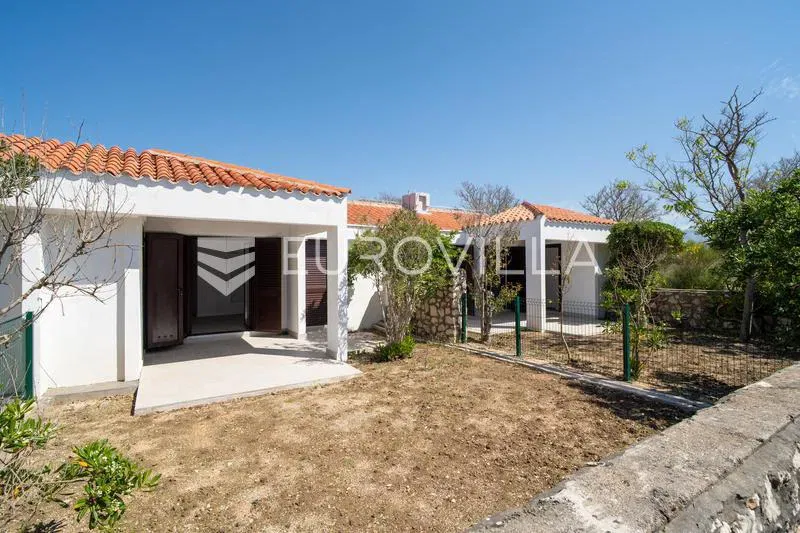 Pag, Kolanjski Gajac, kuća za odmor u nizu, 150 m od mora, B2, 122, 24