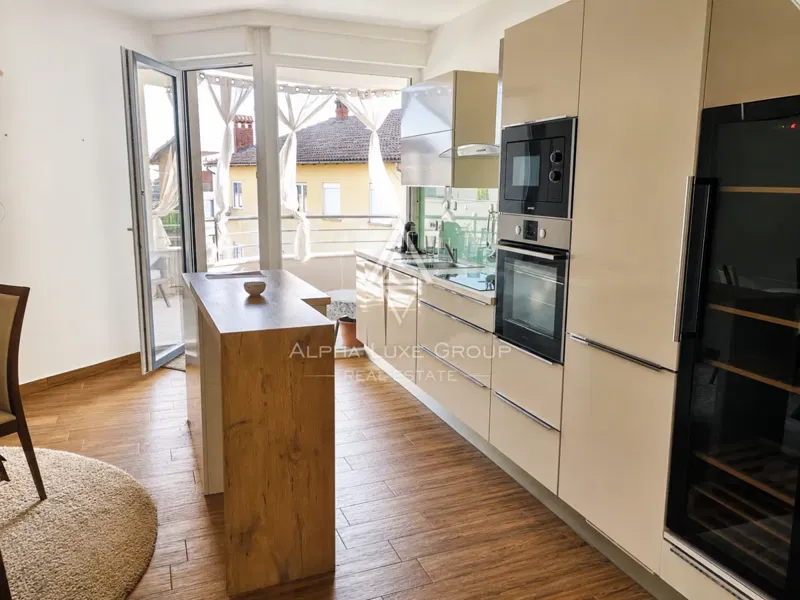 Novigrad – Moderný mezonetový apartmán 250 m od prístavu s 2 terasami a čiastočným výhľadom na more – 2