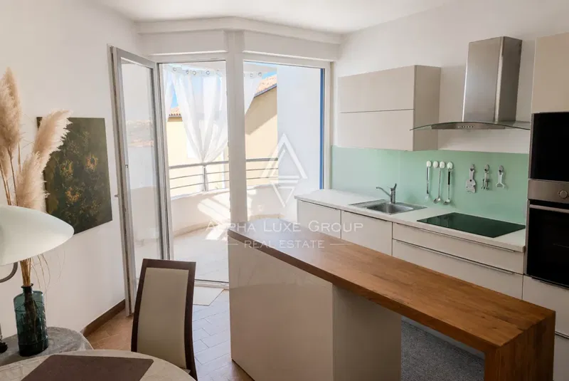 Novigrad – Moderný mezonetový apartmán 250 m od prístavu s 2 terasami a čiastočným výhľadom na more – 3