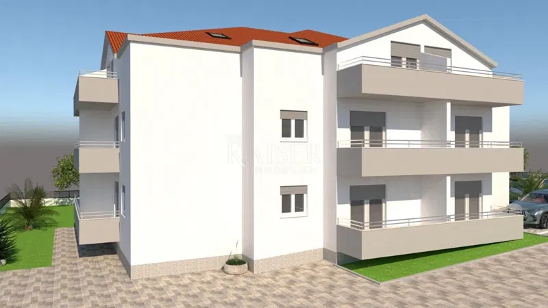 Trogir, Marina - Appartamento con 2 camere da letto e soggiorno in un edificio nuovo vicino al mare. – 3