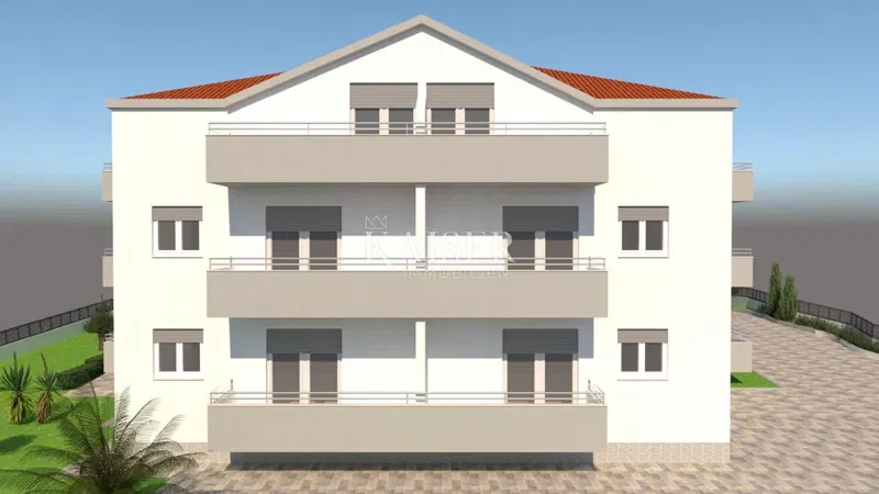 Trogir, Marina - Appartamento con 2 camere da letto e soggiorno in un edificio nuovo vicino al mare. – 2