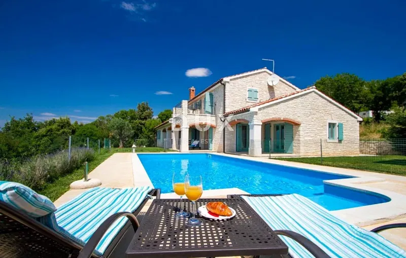 ISTRIA, RABAC - Mediterranean house with swimming pool and sea view – 2