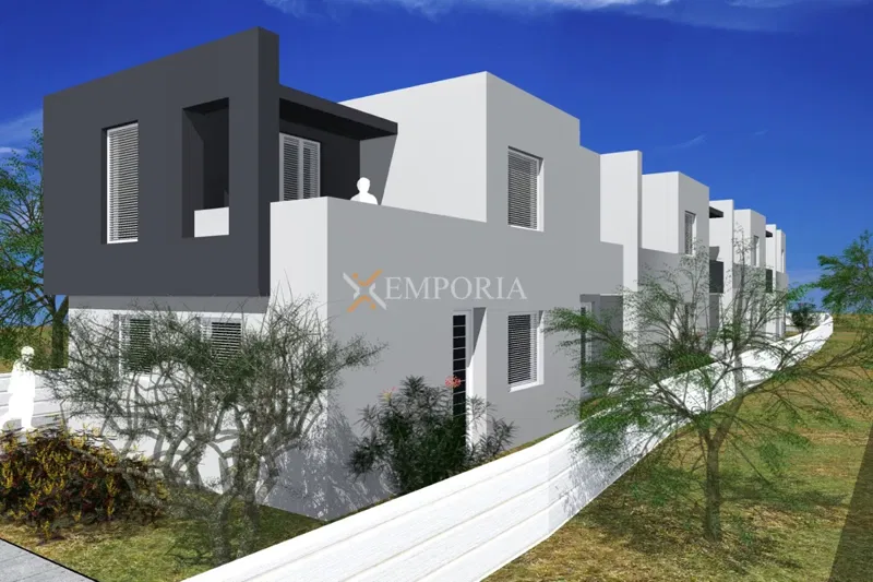Vir – two-story apartment with garden and garage, 130 m from the sea – 2