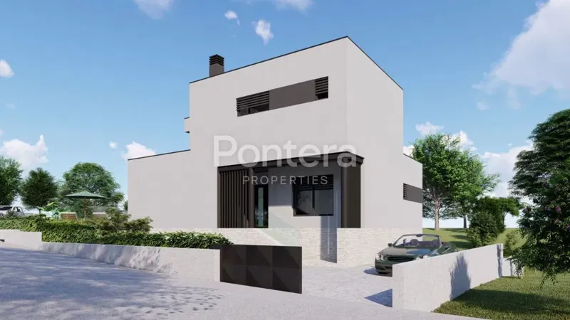 ISZTRIA, BARBAN – Rohbau ház úszómedencével és fizetős csatlakozásokkal – 3
