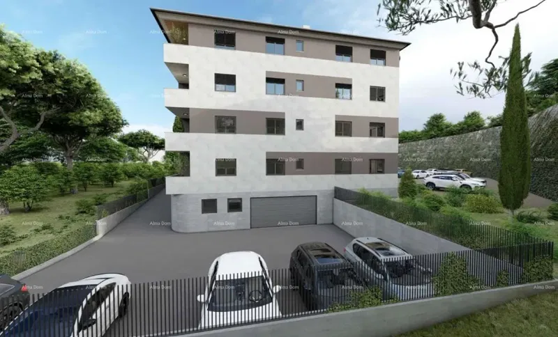 Appartamenti in vendita in un nuovo complesso residenziale in costruzione, vicino al tribunale, Pola! – 3