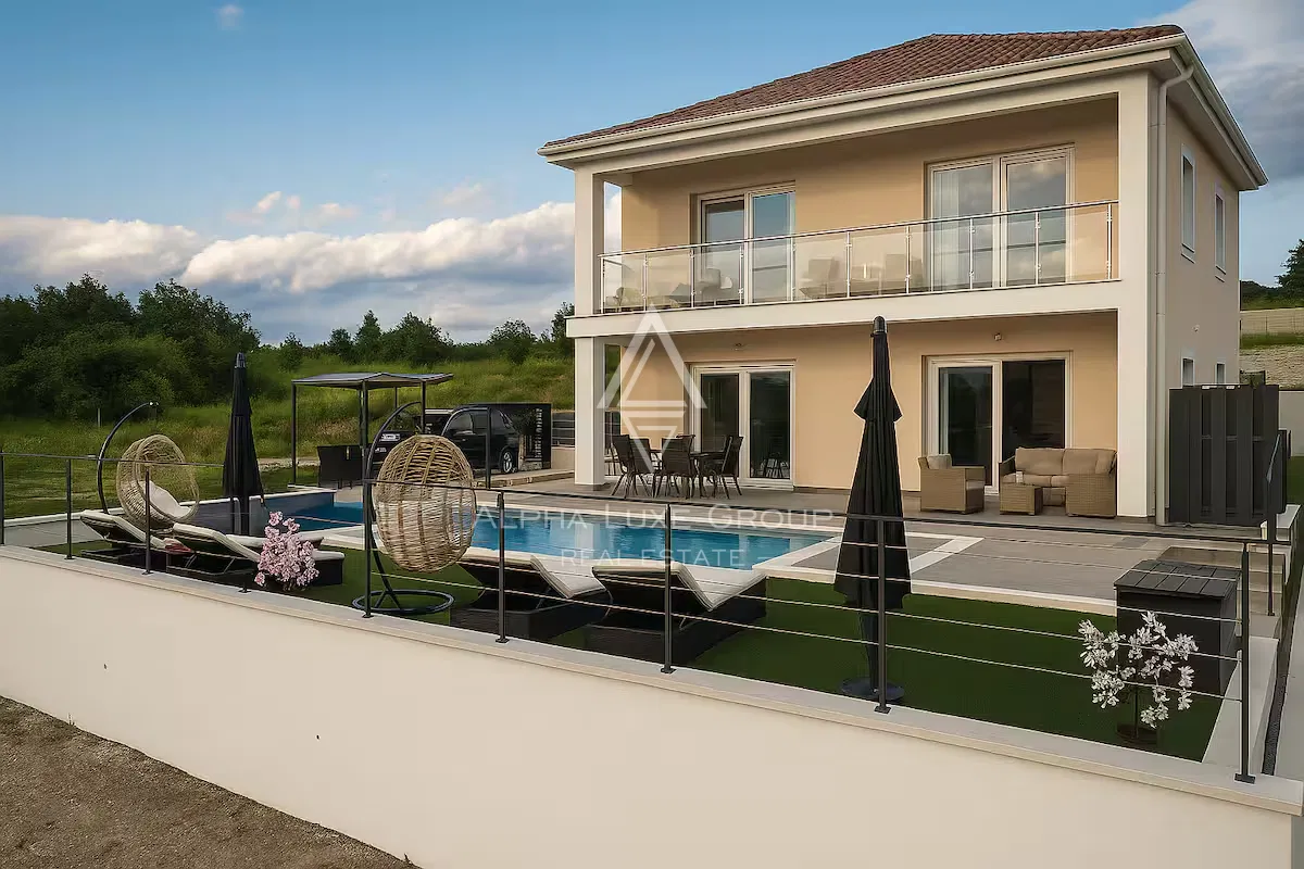 Istrie, Grimalda: Luxusní vila s wellness a bazénem