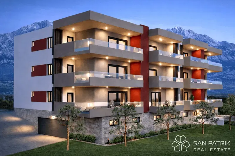 Hills Boutique Makarska - Zwei-Zimmer-Wohnung 97 m2 in Neubau - Garage
