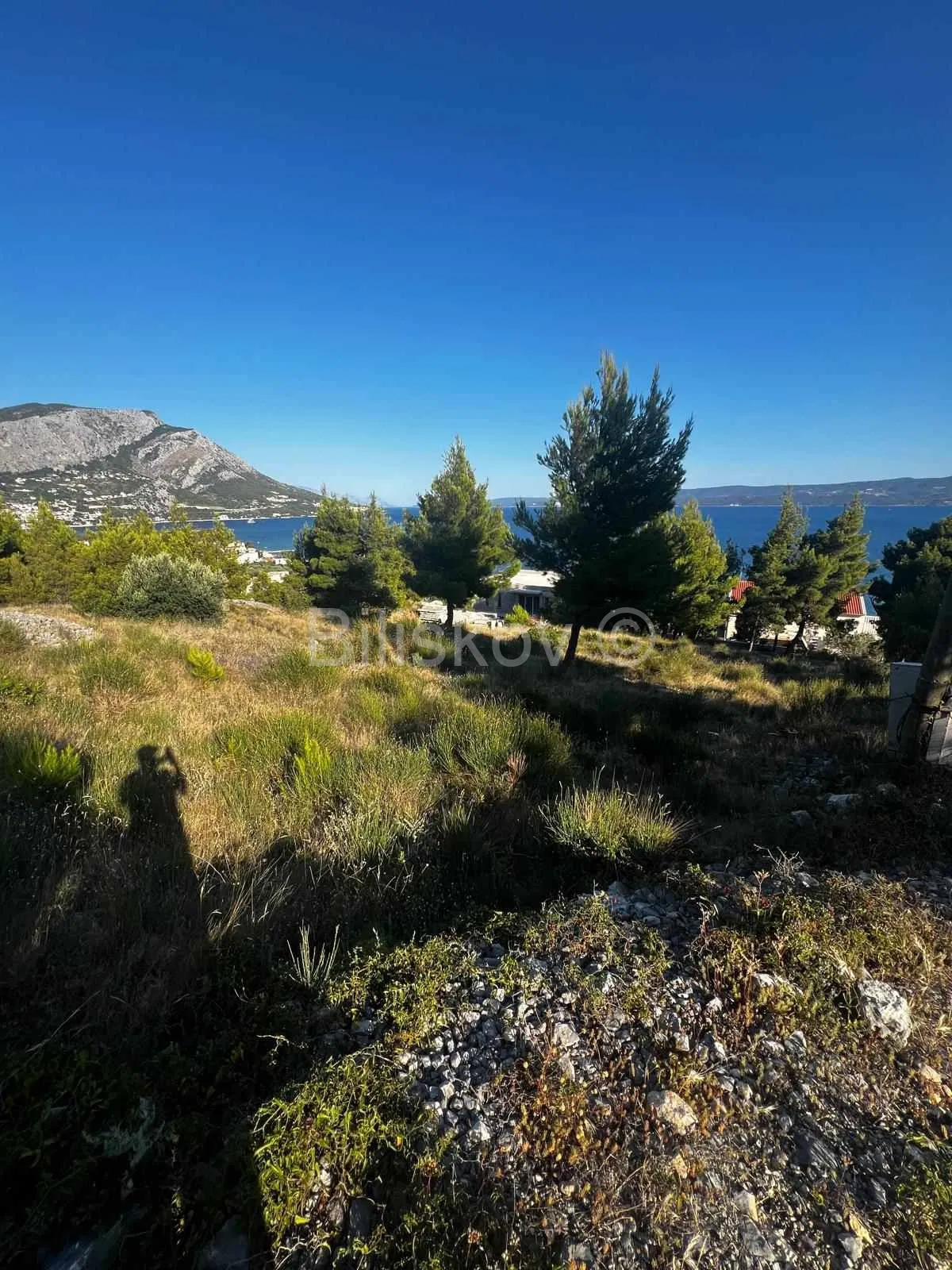 Omiš, Duće zemljište 1700 m2 panoramski pogled na more