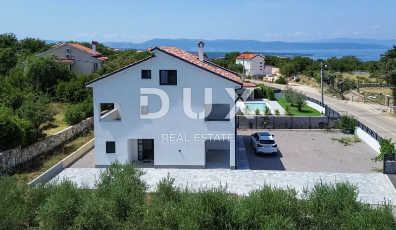 Isola di Krk, Rasopasno, casa unifamiliare, 184 m2, di nuova costruzione, terrazza sul tetto, vicino al mare – 2