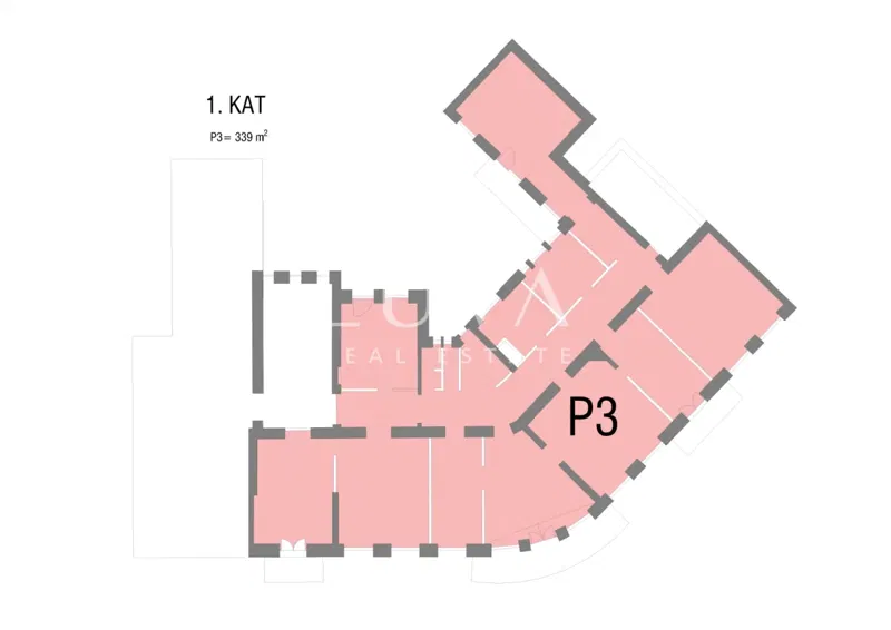 Zagreb, city center, 1,235 m² office space for sale – 3