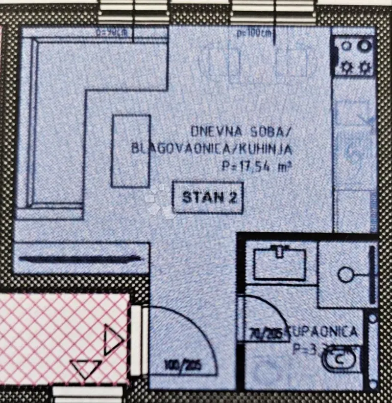 Allogio Kaštel Lukšić, Kaštela, 74,99m2 – 3