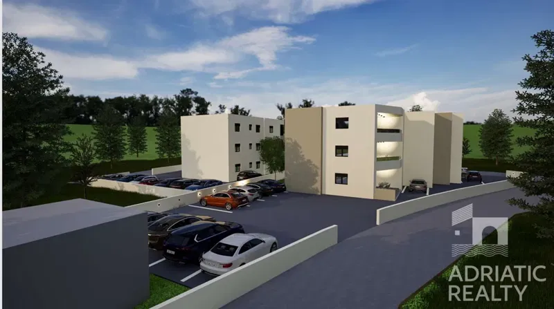 Vodice, moderan jednosoban stan s terasom, blizina centra i plaže