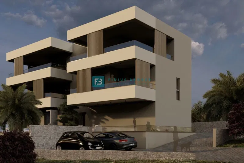TRIBUNJ, Neubauprojekt, Luxuswohnung, 1. Stock, Panoramablick aufs Meer, Abstellraum – 2