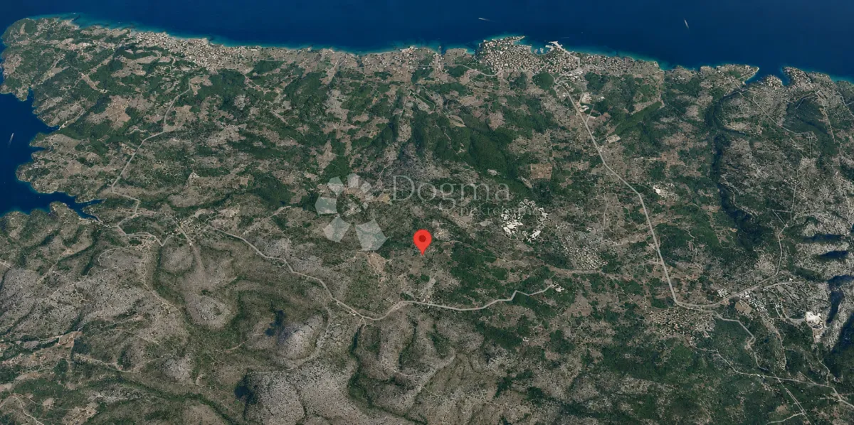 Mezőgazdasági terület Dračevica, Nerežišća, 593m2