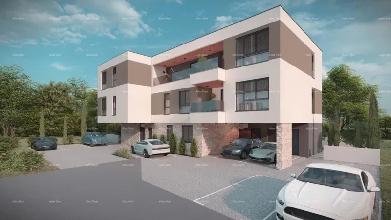 Štinjan – apartment in a new building, 105.34 m² – 3