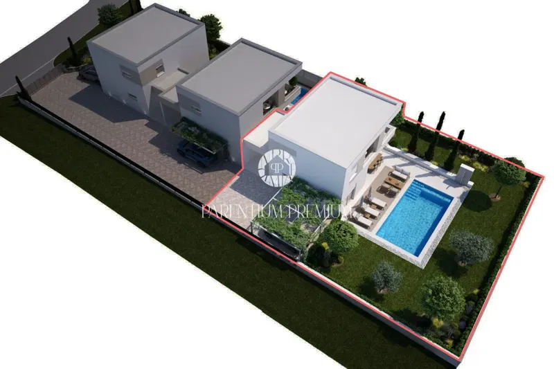 Poreč – Casa moderna con piscina in costruzione, vicinanza al centro – 2