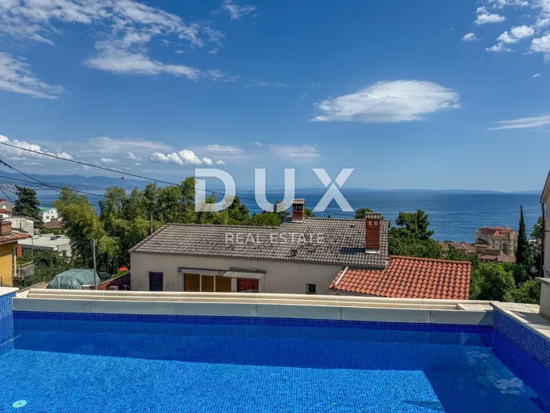 OPATIJA, CENTER - modern apartment with private pool, large terrace and sea view in the very center of Opatija – 2