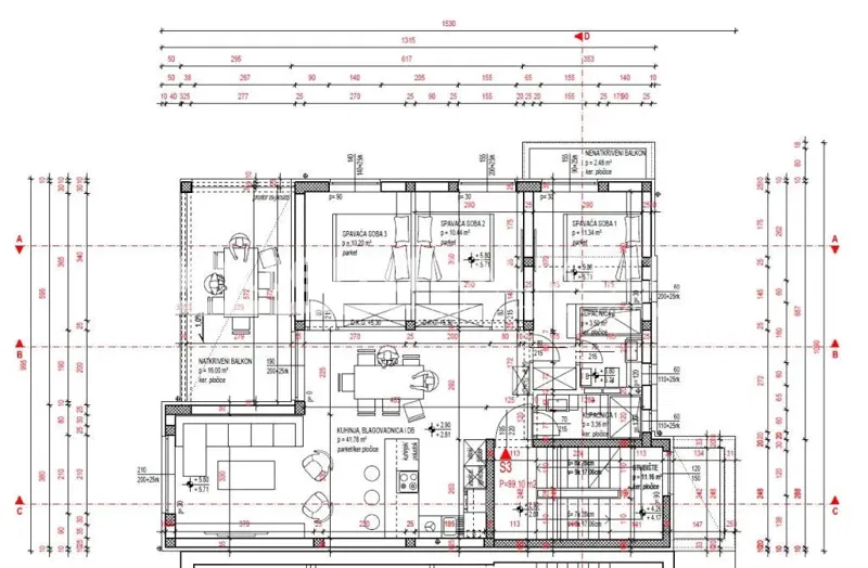 Apartment in Stivašnica - new building with sea view and 2 parking spaces – 2