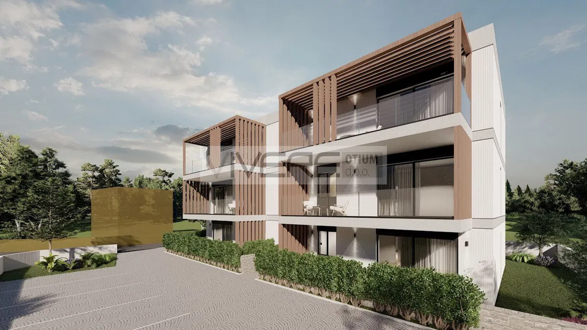 Zwei-Schlafzimmer-Apartment mit Panoramablick in 50 m Entfernung zum Meer