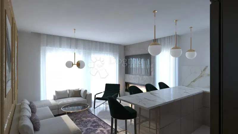 Flat Okrug Gornji, Okrug, 34,45m2 – 2