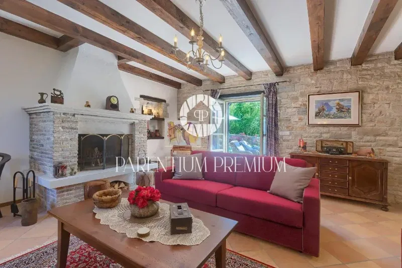 Poreč area – charming stone villa with pool – 2
