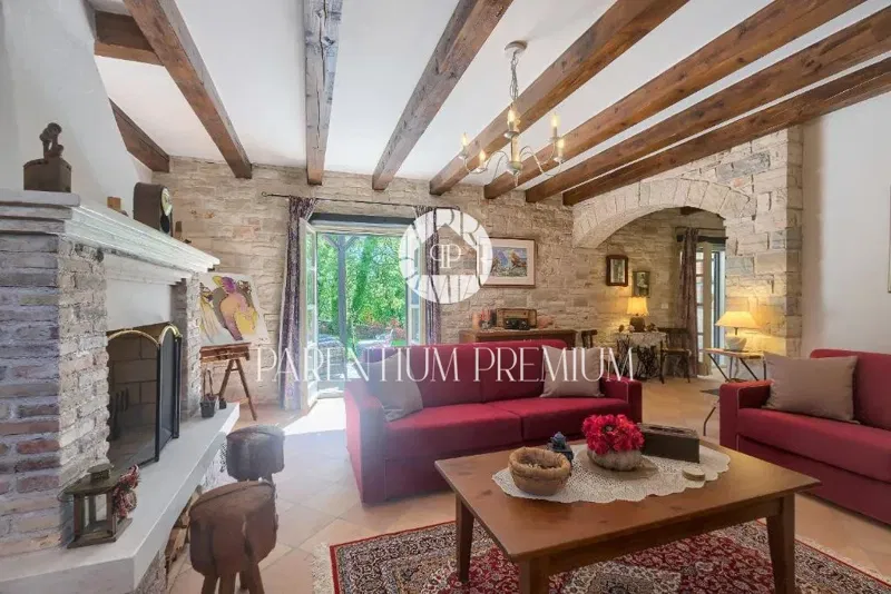 Poreč area – charming stone villa with pool – 3
