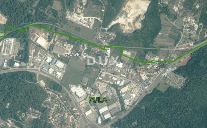 Istria, Pula, grunty, 3 ha, strefa przemysłowa