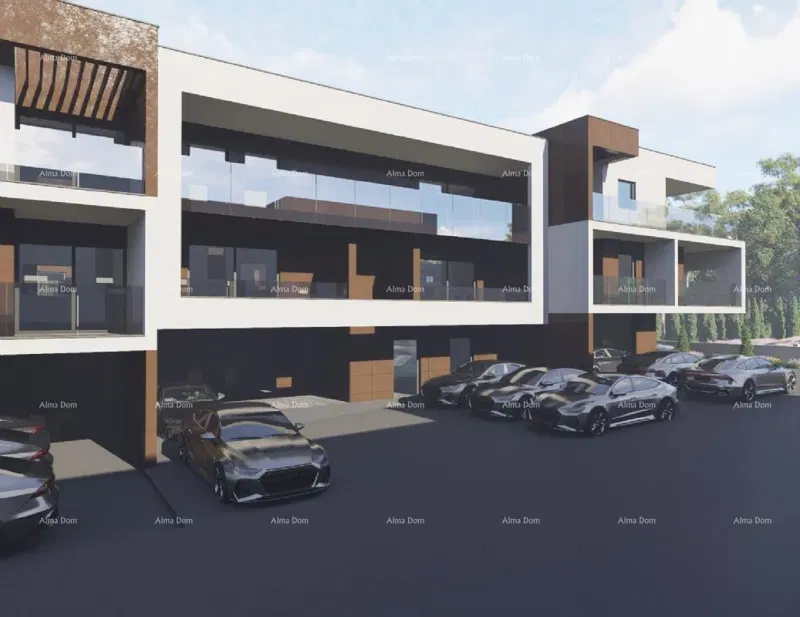 Sale of apartments in a new residential project, Pula. Valmade – 2