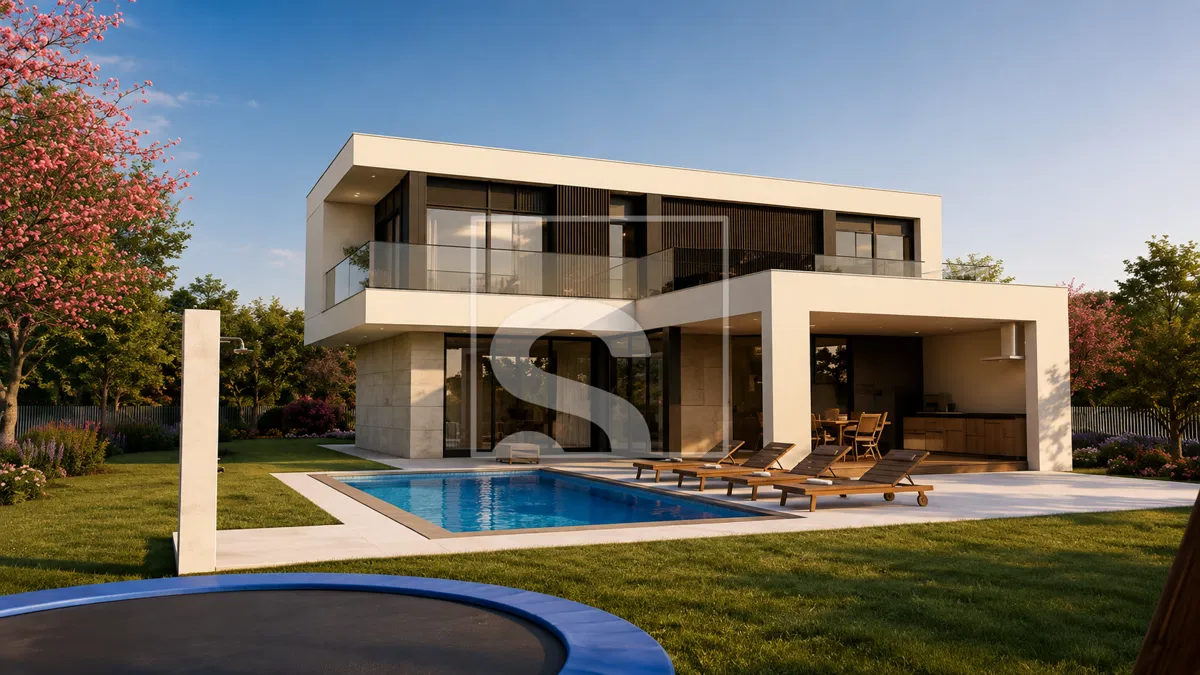 Istra, Rakalj - Vila s bazenom, 4 spavaće sob, 3350 m2 vrta