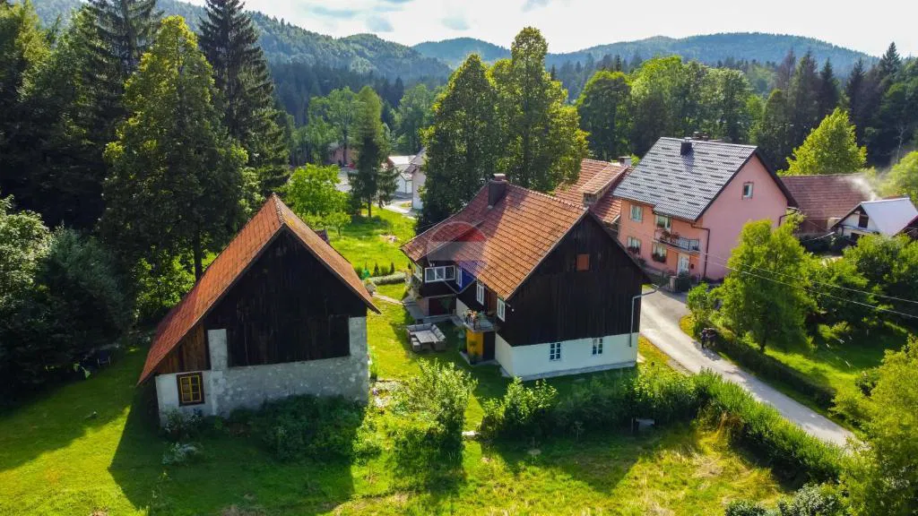 Gorski Kotar, Delnice, Turistički kompleks s 3 kuće, 246m2