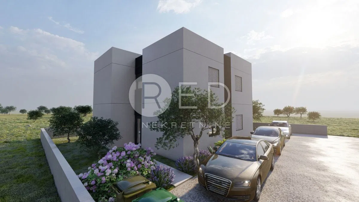 Stan S2 u prizemlju s pogledom na more 45 m2 - Ražanac, Zadarska