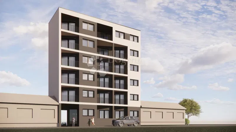 Lakás Retfala, Osijek, 53,91m2 – 2