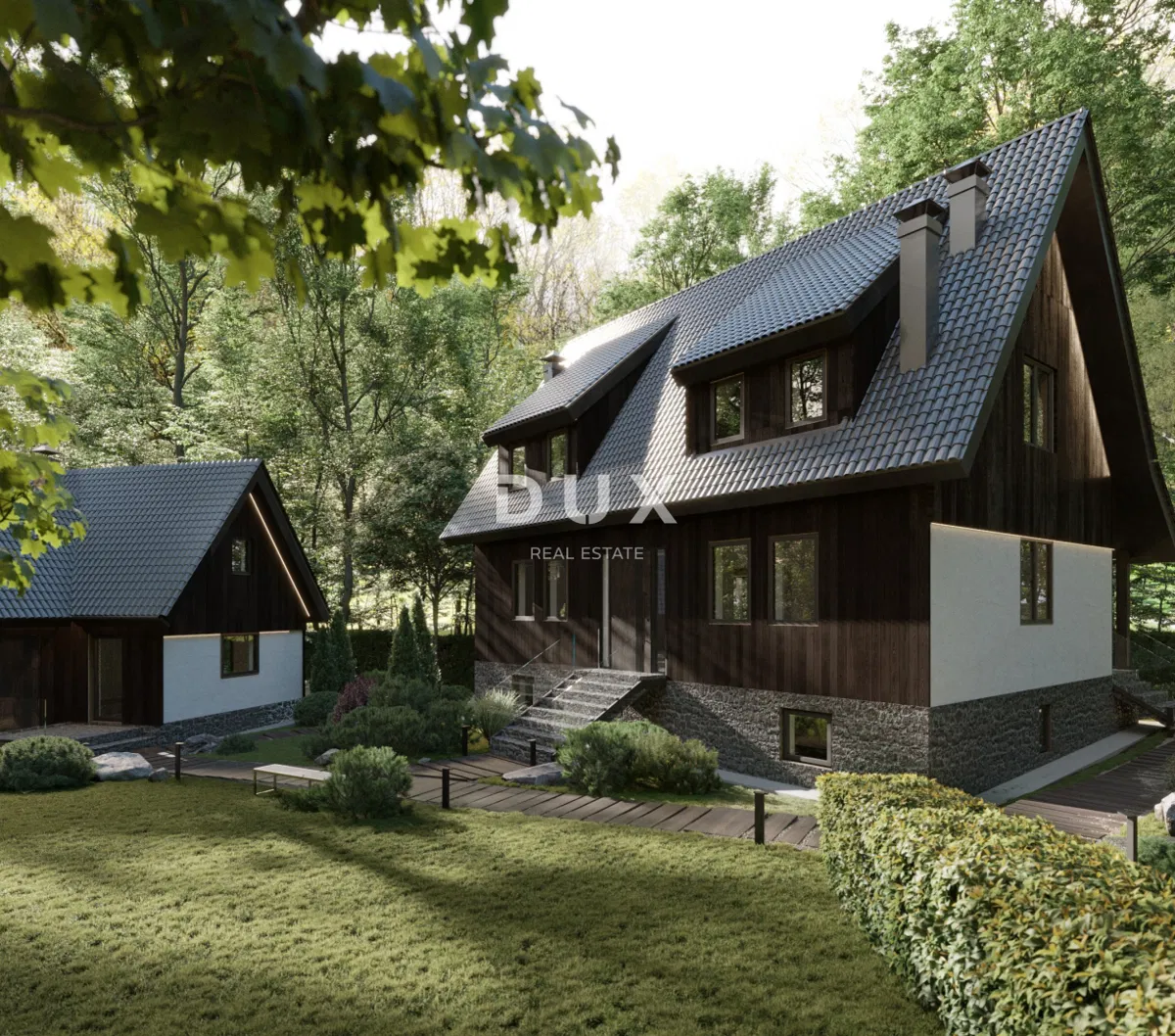 Lika, Laghi di Plitvice, casa, 400 m2, benessere, cinema