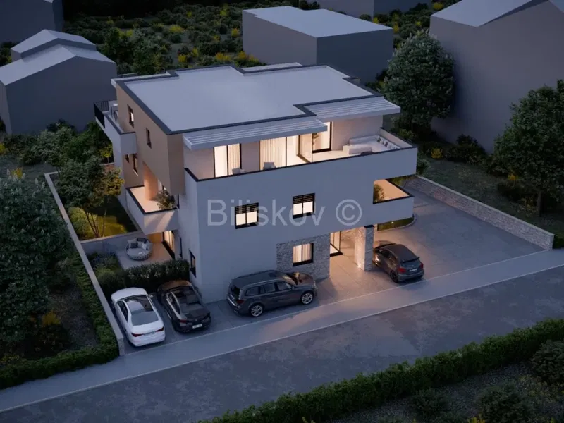 Sale, Murter, new construction, three-room apartment, 53 m², 1st floor – 3