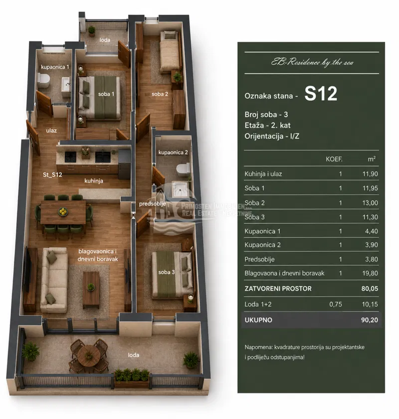 Novogradnja uz more – bez 3 % poreza na promet nekretnina/Trogir – 2