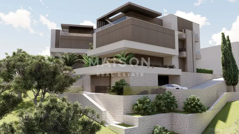 Luxus penthouse egy új épületben, tengerre néző kilátással – 3