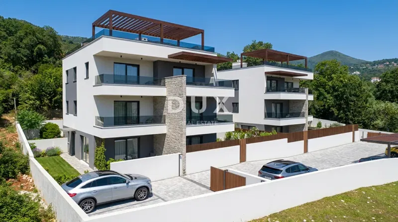 Opatija, Ika, penthouse, 176,48 m2, terasz, új építésű – 2