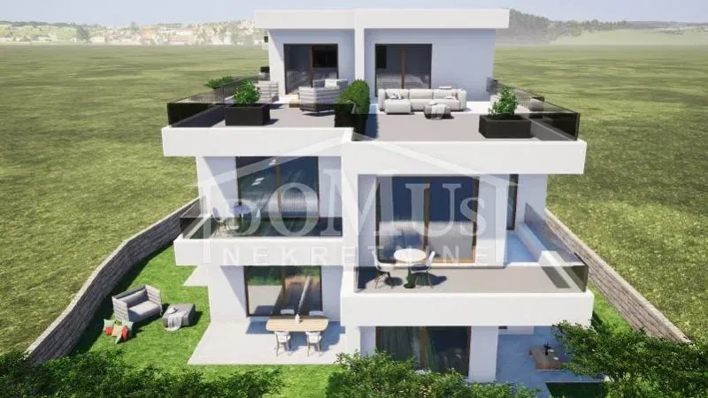 Tribunj – Sovlje, apartment 110,15 m² with sea view, 400 m from the sea – 2