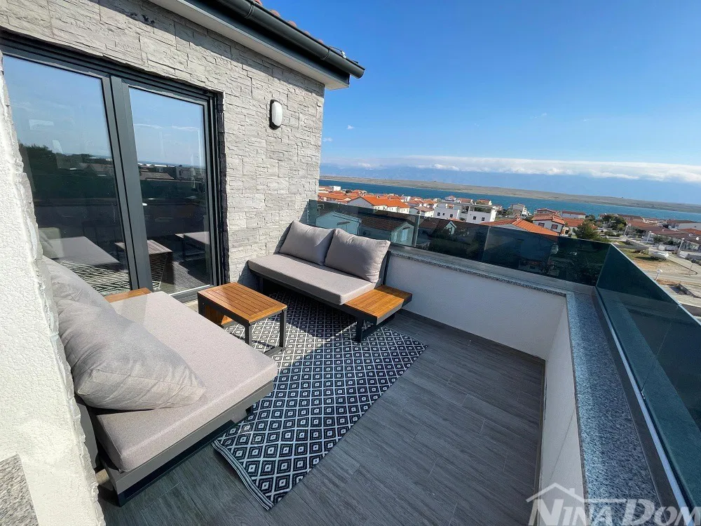 Apartman s dvije spavaće sobe, s pogledom.