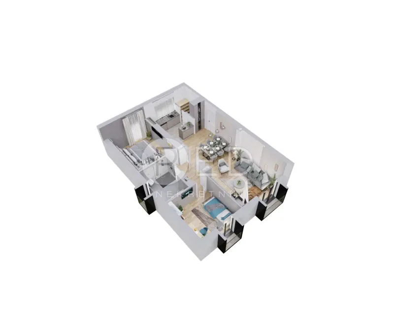 POŽEGA, EKSKLUZIVNA GRADNJA, CENTAR, S15, 68,09m²