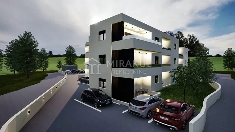 Nekretnine Vodice, Moderan stan S6 na prvom katu