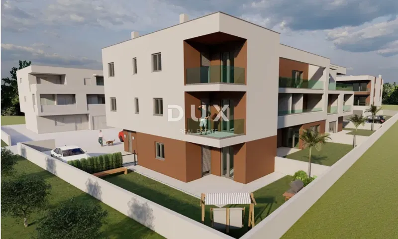 Istria, Pola, appartamento con 1 camera da letto, 54,37 m2, giardino, parcheggio, ripostiglio – 2