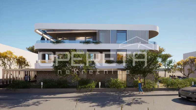 ATTRAENTE NUOVA COSTRUZIONE A UMAGO – 94,81 m², 2 CAMERE DA LETTO, 2 BAGNI E 2 LOGGE – 2