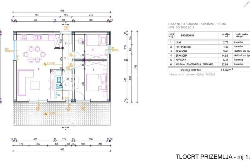 Istria, Peruški, unfinished house with a pool and panoramic sea view – 3