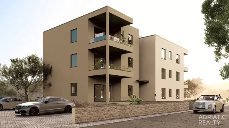 Tribunj, moderan trosoban apartman s pogledom na more